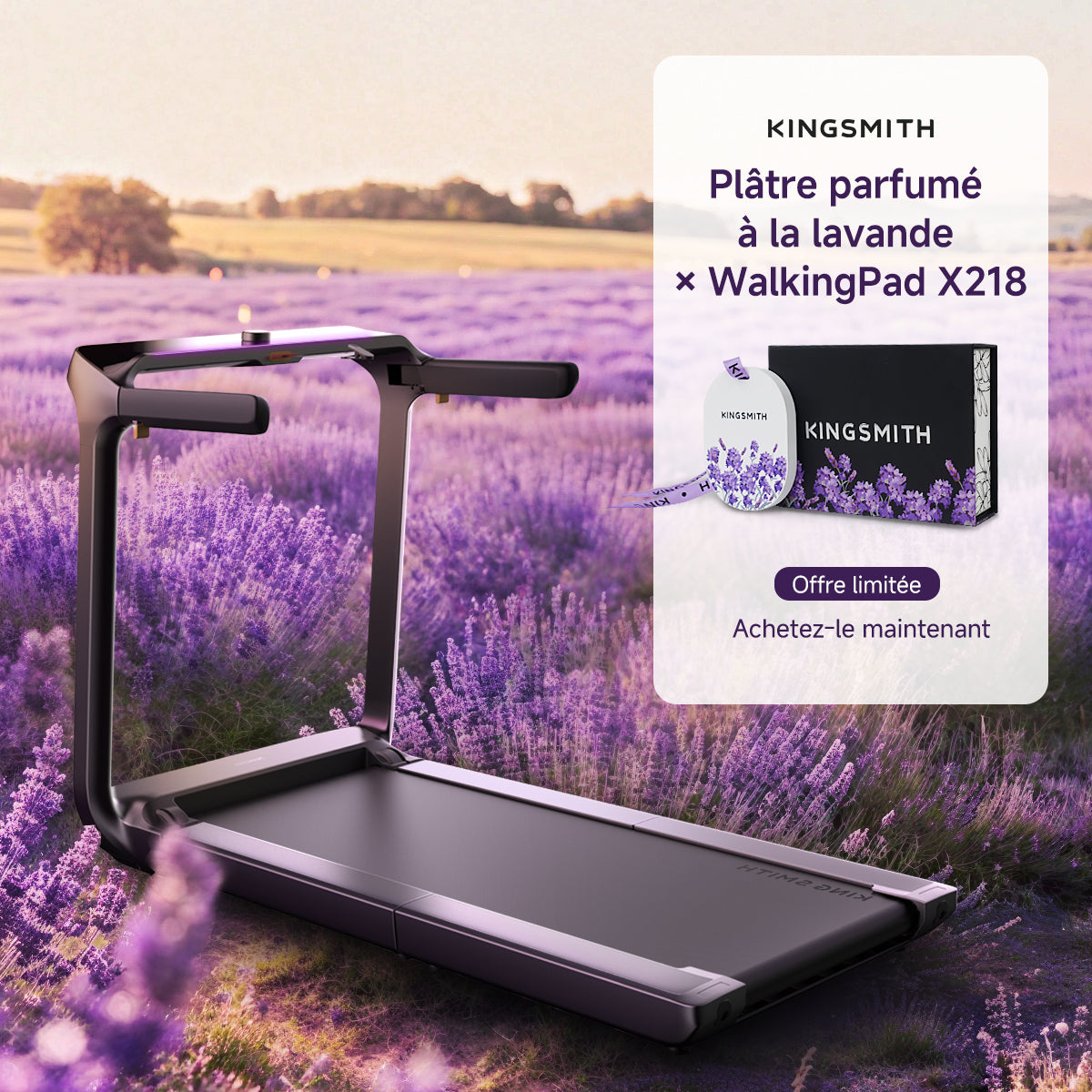 WalkingPad X218 Tapis de course pliable 18 km/h 136kg