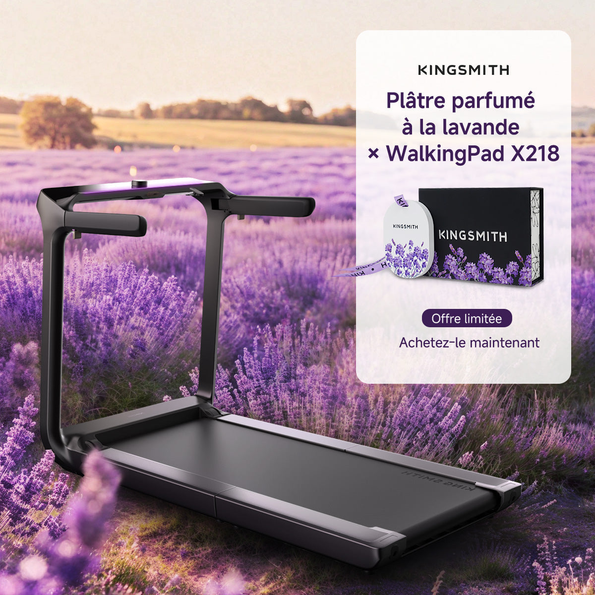 WalkingPad X218 Tapis de course pliable 18 km/h 136kg
